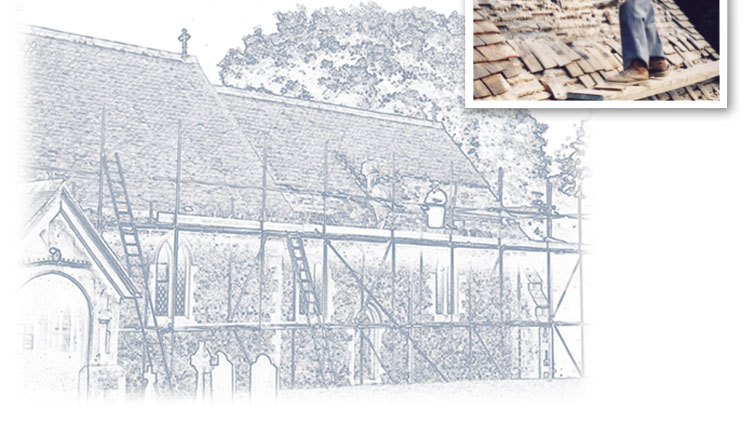 St Mary's Church roof repairs